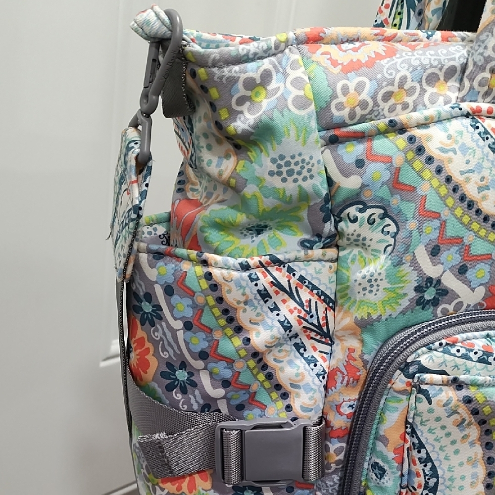 Vera Bradley Multicolor Paisley Baby Bag/Tote - Picture 3 of 13